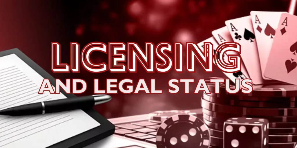 Licensing and Legal Status overview showing Royalewin trust indicators