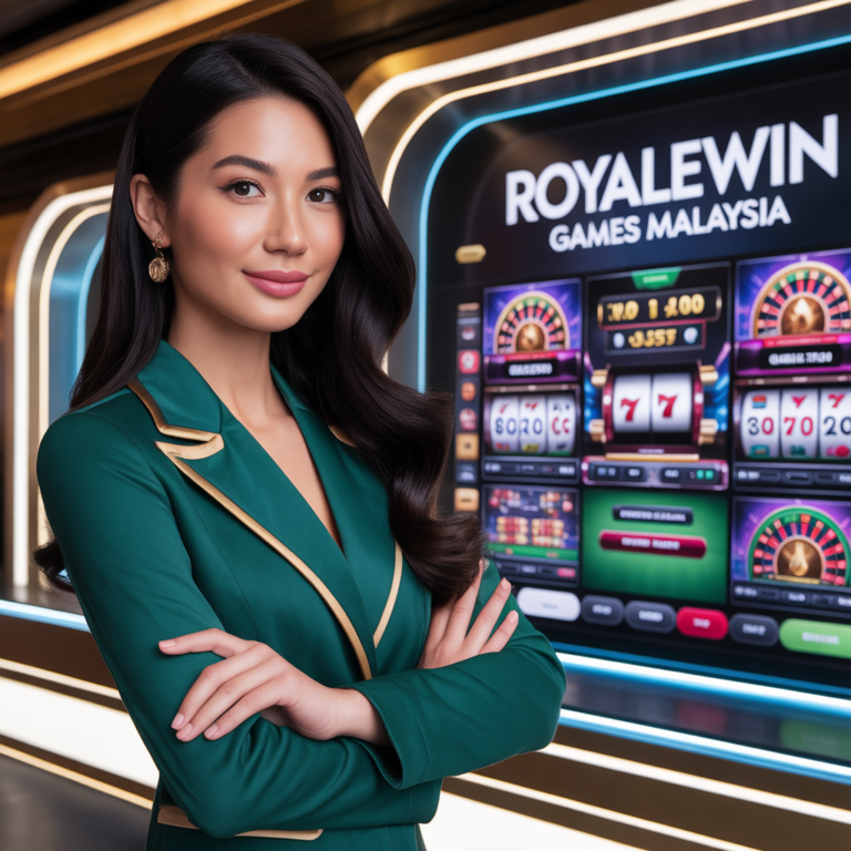 Royalewin Games Malaysia showcasing slots, live casino and sports betting
