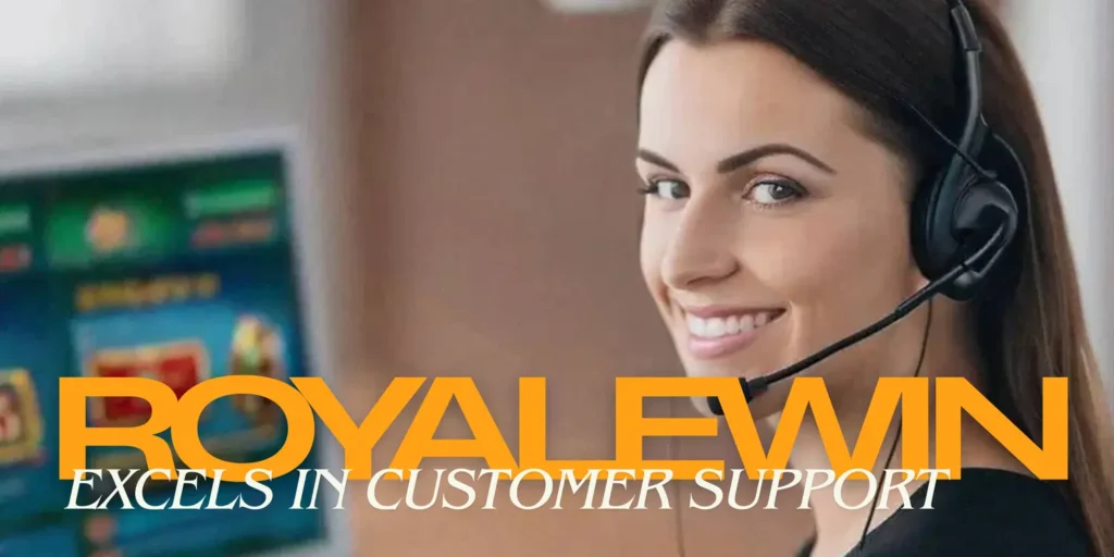 Screenshot from Royalewin Customer Support Review highlighting email and ticketing features
