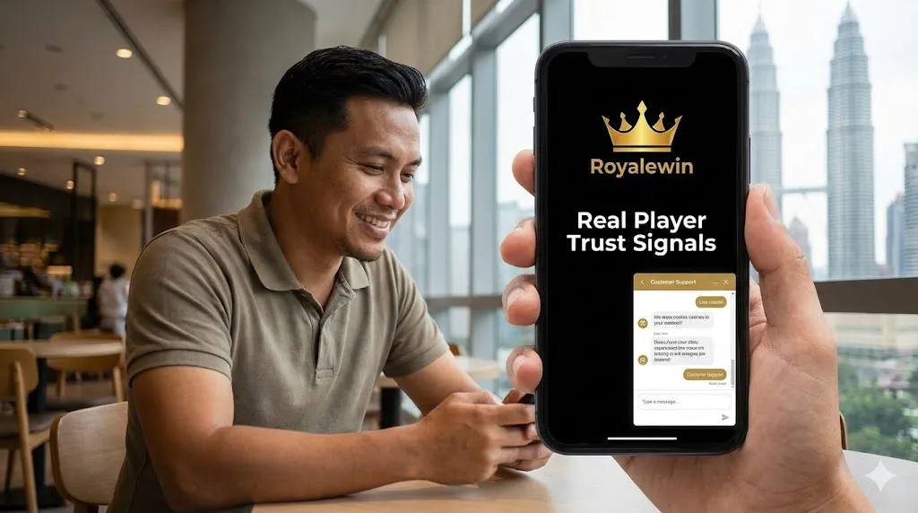 Mobile security session settings for Royalewin Casino Security Trust