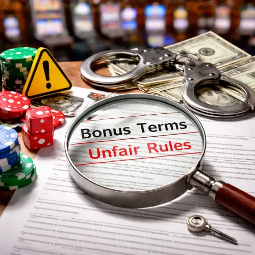casino unfair terms, casino bonus terms, wagering requirements traps, unfair casino terms and conditions