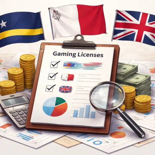 gaming licenses compared